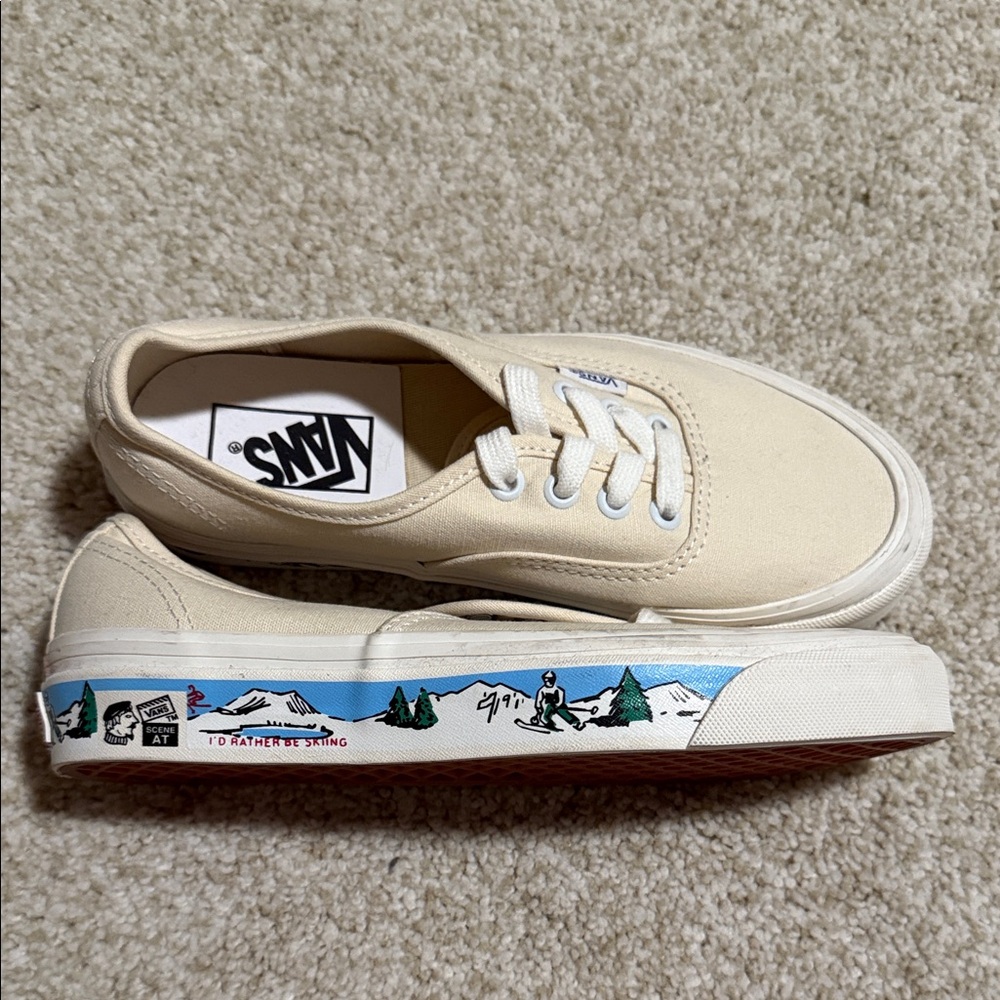 Vans Off-White Sneakers id rather be skiing